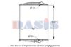 AKS DASIS 280100S Radiator, engine cooling